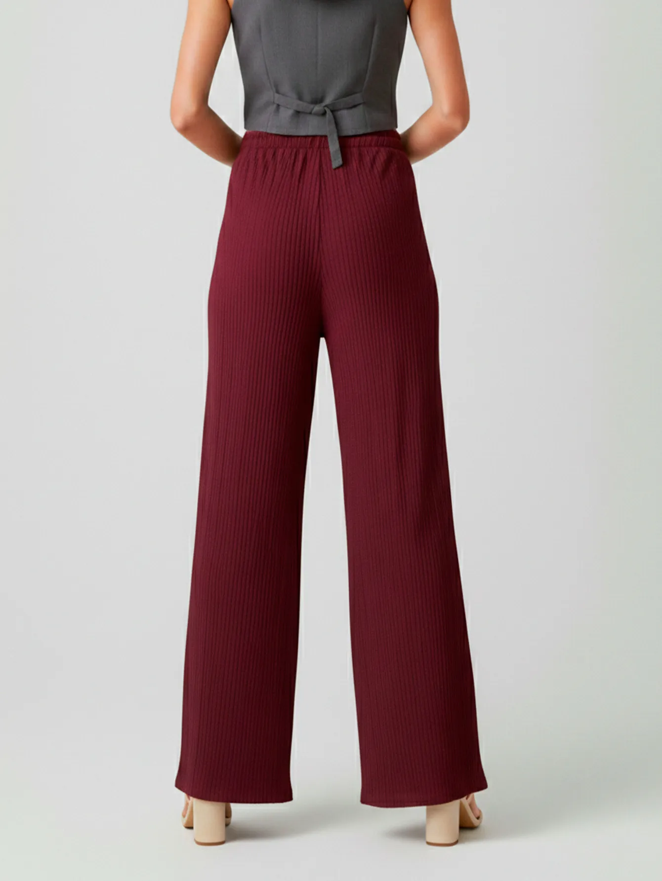 AD2625 PANTALON DE PIERNA ANCHA 9450